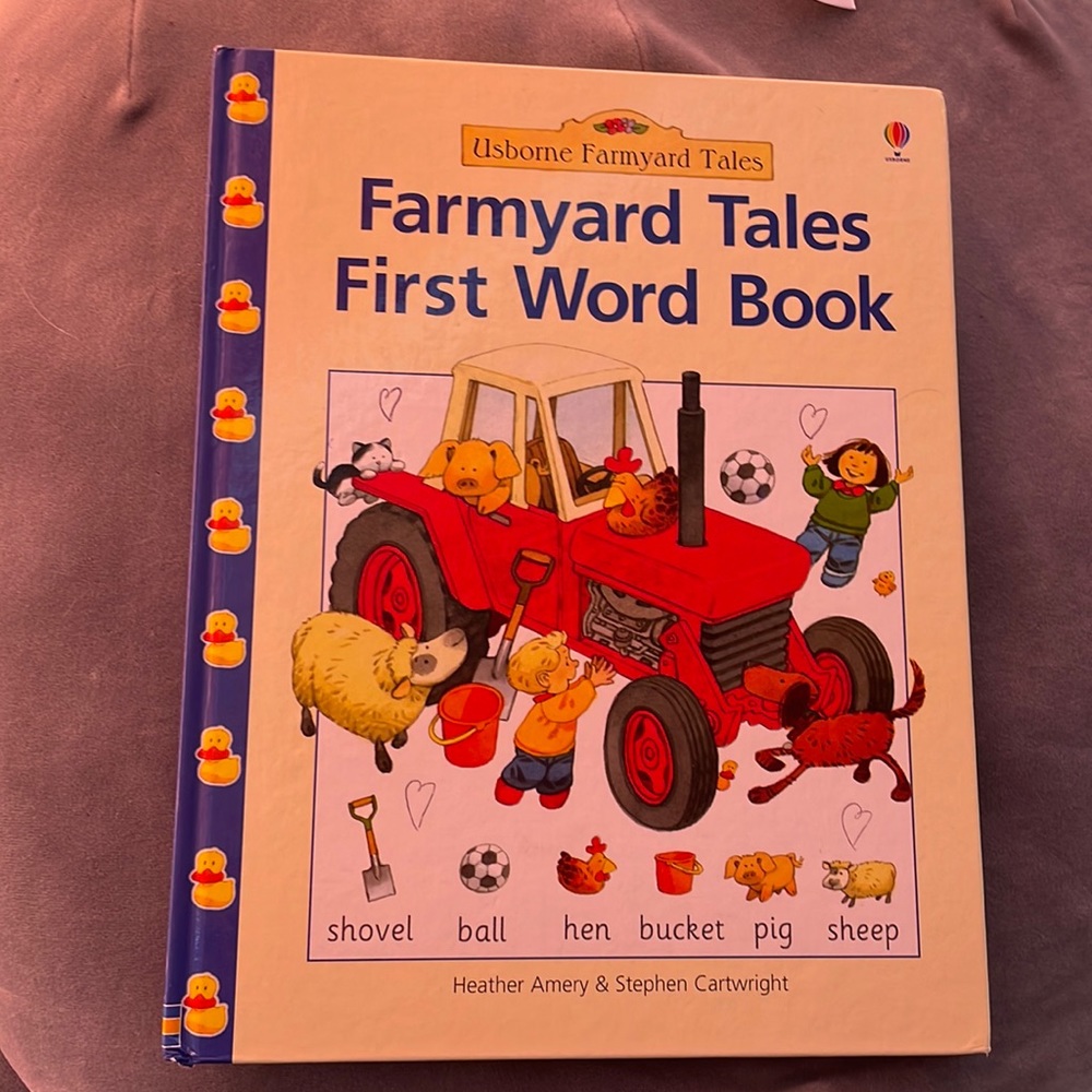 Usborne Farmyard Tales First Word book